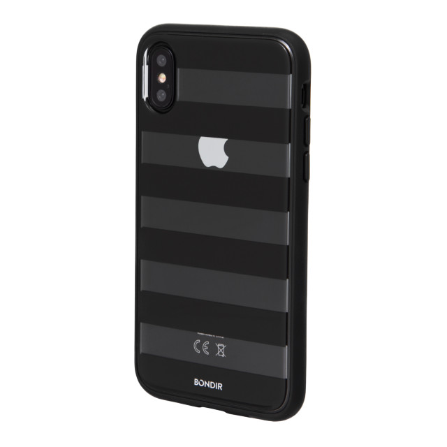【iPhoneXS Max ケース】CLEAR COAT (BLACK STRIPE)サブ画像