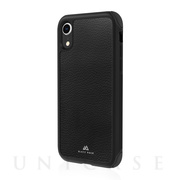 【iPhoneXR ケース】Robust Case Real Leather (Black)