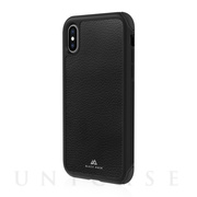 【iPhoneXS/X ケース】Robust Case Real Leather (Black)