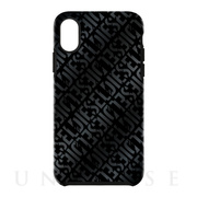 【iPhoneXS/X ケース】COMOLD CASE (Distressed Logo Pattern Black/Black Foil Double-IML)