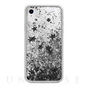 【iPhoneXR ケース】Sparkle Case (Black Stars)