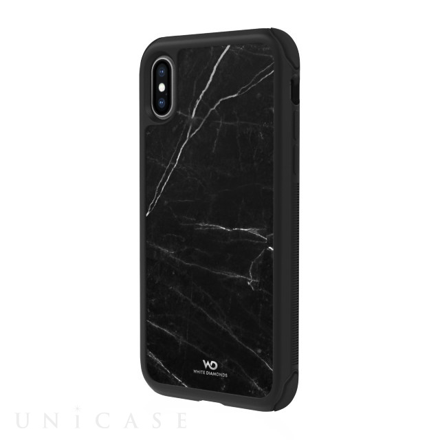【iPhoneXS/X ケース】Tough Marble Case (Black)