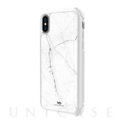 【iPhoneXS/X ケース】Tough Marble Case (White)