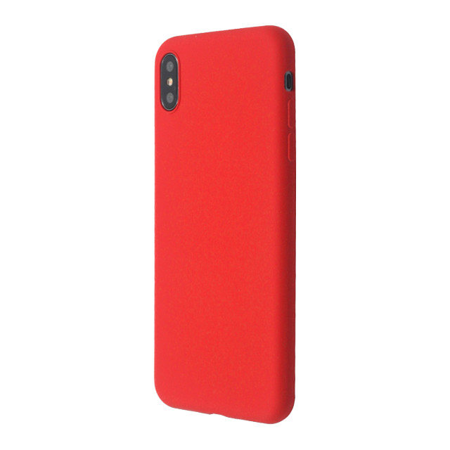 【iPhoneXS/X ケース】EXTRA SLIM SILICONE CASE (Red)サブ画像