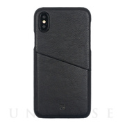 【iPhoneXS/X ケース】ANTIQUE POCKET (Black)