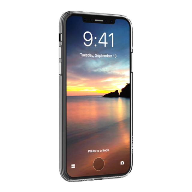 【iPhoneXS Max ケース】Naked case (Clear tea)サブ画像