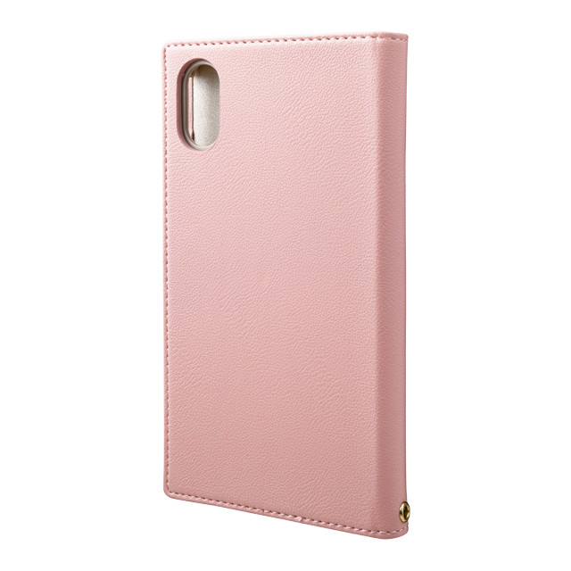 【iPhoneXR ケース】“Sweet” PU Leather Book Case (Pink)サブ画像