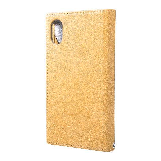 【iPhoneXS/X ケース】“Colo” Book PU Leather Case (Yellow)サブ画像