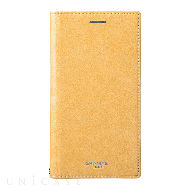 【iPhoneXS/X ケース】“Colo” Book PU Leather Case (Yellow)