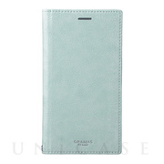 【iPhoneXR ケース】“Colo” Book PU Leather Case (Light Blue)