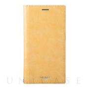 【iPhoneXS Max ケース】“Colo” Book PU Leather Case (Yellow)