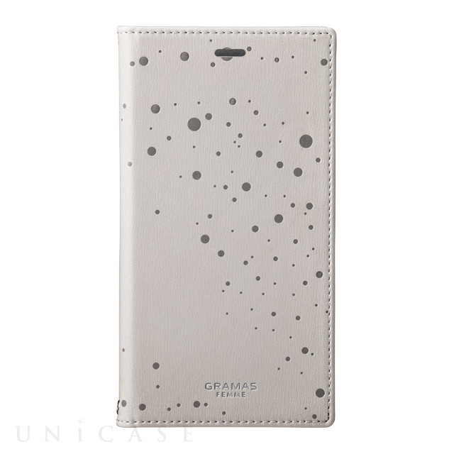 【iPhoneXR ケース】“Twinkle” PU Leather Book Case (Gray)