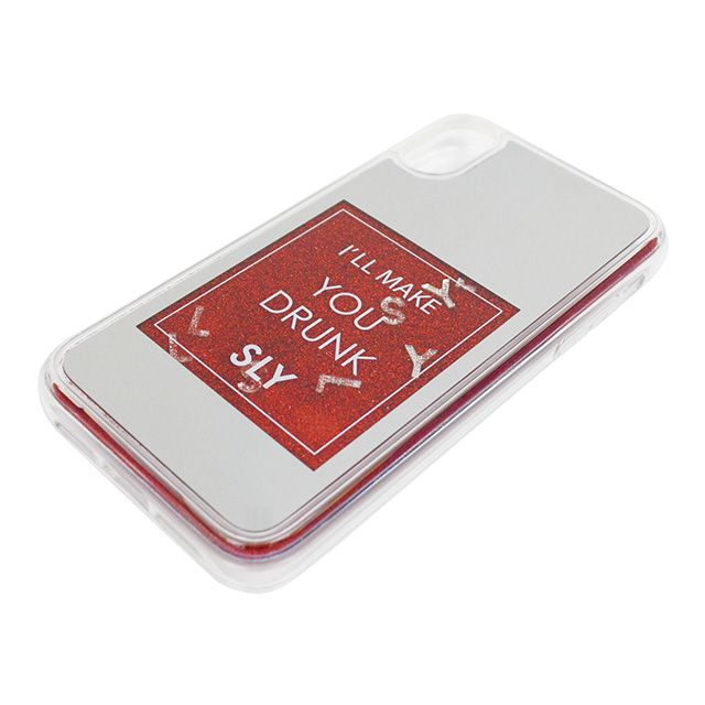 【iPhoneXR ケース】SLY 背面ケース ウォーターミラー [(香水)_RED]サブ画像