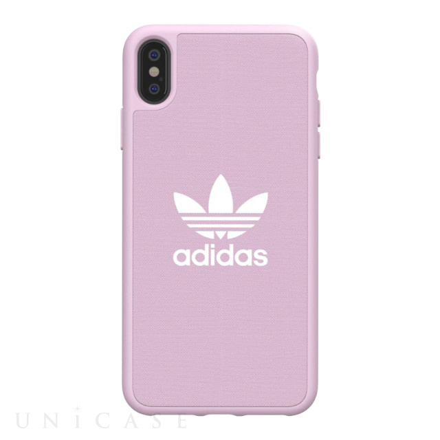 【iPhoneXS Max ケース】adicolor Moulded Case (Clear Pink)