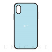 【iPhoneXR ケース】IIII fit (ライトブルー)