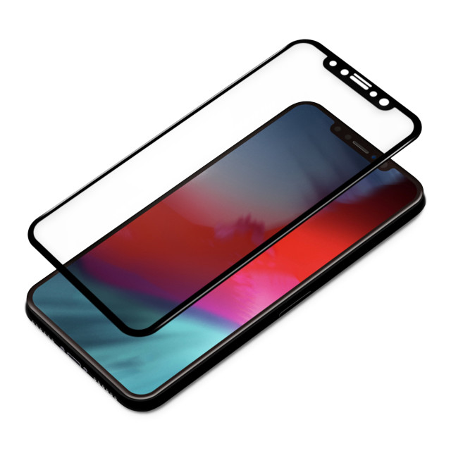 【iPhone11 Pro Max/XS Max フィルム】液晶保護ガラス 3Dハイブリッドガラス (覗き見防止)サブ画像