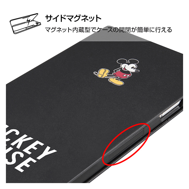 【iPhoneXS Max ケース】ディズニーキャラクター/手帳型アートケース マグネット スリム (ミッキーマウス_025)サブ画像