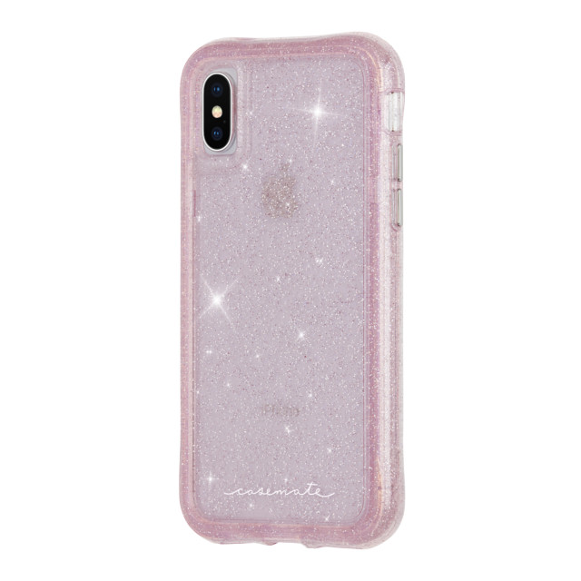 【iPhoneXS/X ケース】シアークリスタル 2ピース (ピンク)goods_nameサブ画像