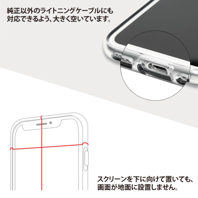 【iPhoneXS/X ケース】O1 バックポケットケース (Red)サブ画像