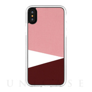 【iPhoneXS/X ケース】Tapis2 デザインケース (Pink)