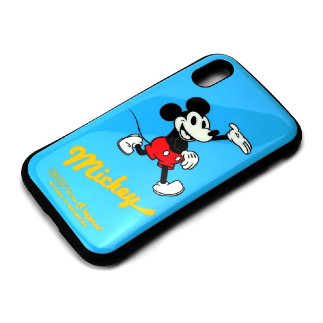 【iPhoneXR ケース】ハイブリッドタフケース (ミッキーマウス/ブルー)サブ画像