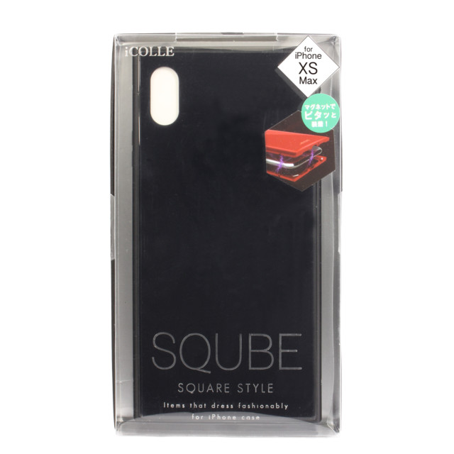 【iPhoneXS Max ケース】SQUBE PREMIUM CASE (ブラック)サブ画像