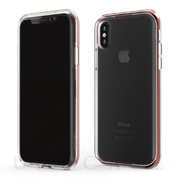 【iPhoneXS Max ケース】INFINITY CLEAR CASE (レッド)