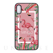 【iPhoneXR ケース】spirit case (FLAMINGO SQUARE ピンク)