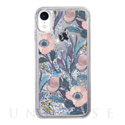 【iPhoneXR ケース】Sparkle case (Cyan Garden)