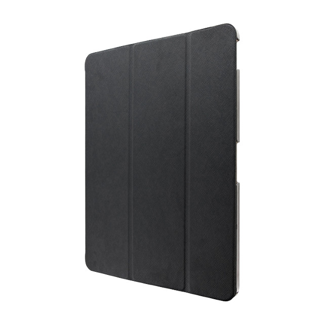 【iPad Pro(12.9inch)(第3世代) ケース】背面クリアフラップケース 「Clear Note」 (ブラック)サブ画像
