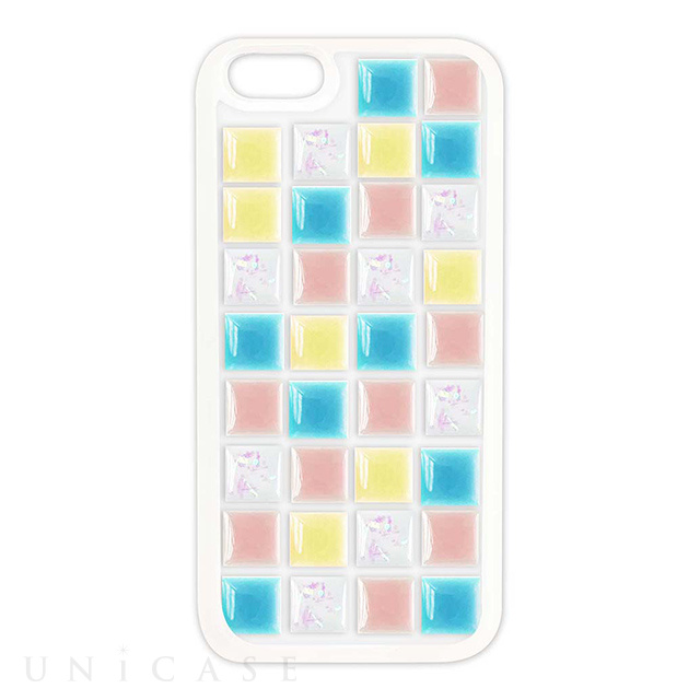 【iPhoneSE(第2世代)/8/7/6s/6 ケース】TILE CASE (tile_pop color mix)