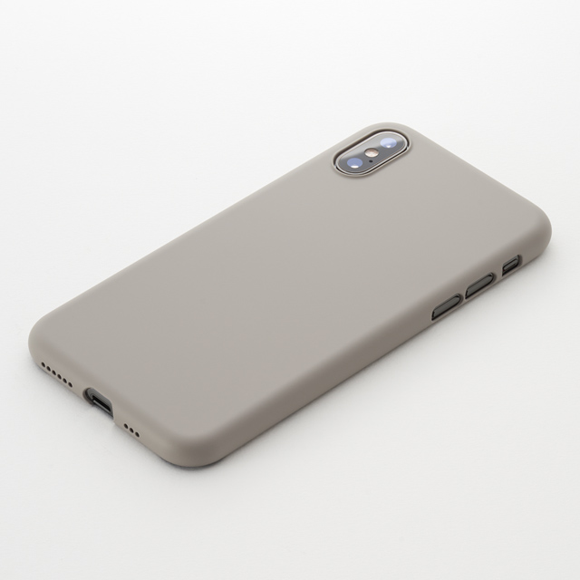 【iPhoneXS ケース】Air Jacket (Rubber Gray)サブ画像