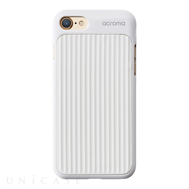 【アウトレット】【iPhoneSE(第3/2世代)/8/7 ケース】Texture case for iPhone7(Line White)