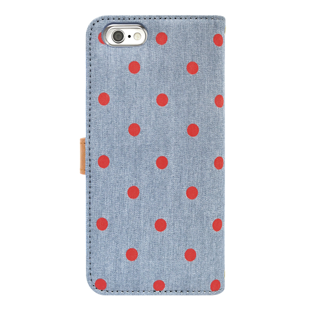 【アウトレット】【iPhone6s/6 ケース】Denim Diary Dot Red for iPhone6s/6サブ画像