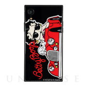 【iPhoneXR ケース】Betty Boop スクエア型 ガラスケース (CAR)