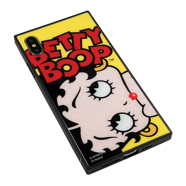 【iPhoneXS Max ケース】Betty Boop スクエア型 ガラスケース (YELLOW)サブ画像
