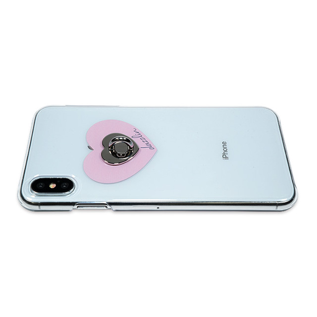 【iPhoneXS Max ケース】dazzlin クリアケース FUR (CHERRY PINK)サブ画像