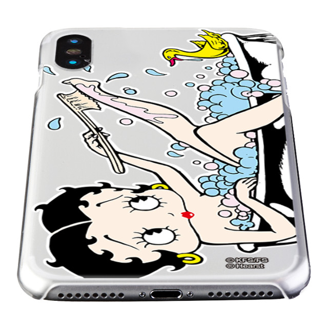 【iPhoneXS Max ケース】Betty Boop クリアケース (Bath time)サブ画像