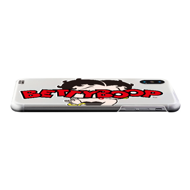 【iPhoneXS Max ケース】Betty Boop クリアケース (LOGO Red ＆ Black)サブ画像