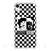 【iPhoneXR ケース】Betty Boop クリアケース (Monotone)