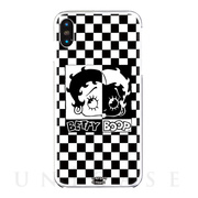 【iPhoneXS Max ケース】Betty Boop クリアケース (Monotone)