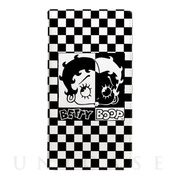 【iPhoneXS/X ケース】Betty Boop 手帳型ケース (Monotone)