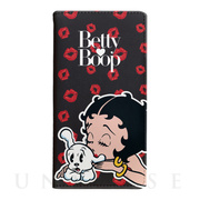 【iPhoneXR ケース】Betty Boop 手帳型ケース (KISS)