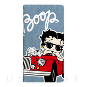 【iPhoneXR ケース】Betty Boop 手帳型ケース (Ride on)