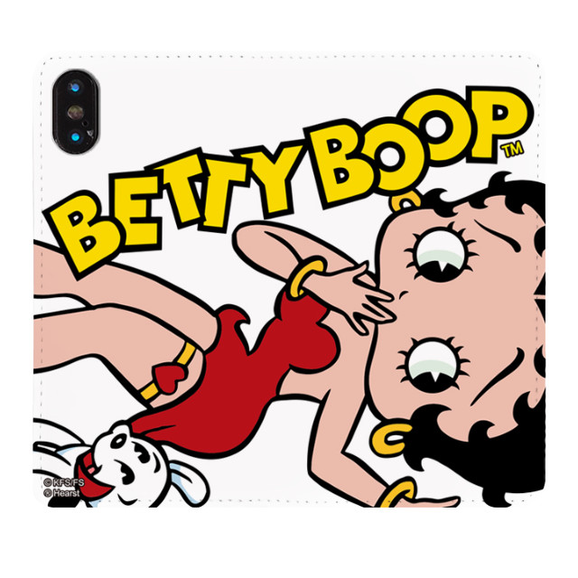 【iPhoneXS Max ケース】Betty Boop 手帳型ケース (Let’s Play)サブ画像