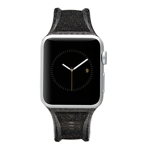 【Apple Watch バンド 41/40/38mm】Apple Watchband Sheer Glam (Noir) for Apple Watch SE(第2/1世代)/Series9/8/7/6/5/4/3/2/1サブ画像