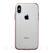 【iPhoneXS ケース】Air jacket Shockproof (Red)