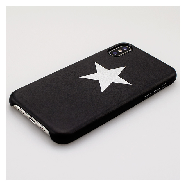 【iPhoneXS/Xケース】OOTD CASE for iPhoneXS/X (black star)サブ画像