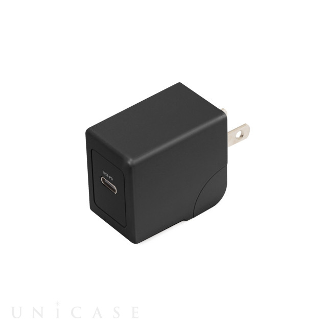 Power Delivery対応 18W出力 USB電源アダプタ (ブラック)