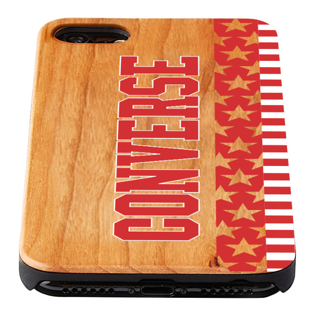 【iPhone8/7/6s/6 ケース】WOOD CASE (Star and Stripes RED)サブ画像